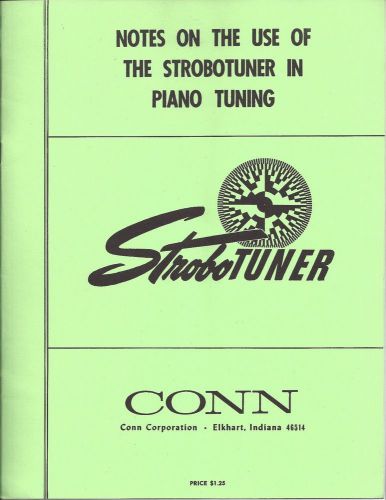 Stroboconn industrial model 6t5 12-window chromatic tuner user manuals for sale