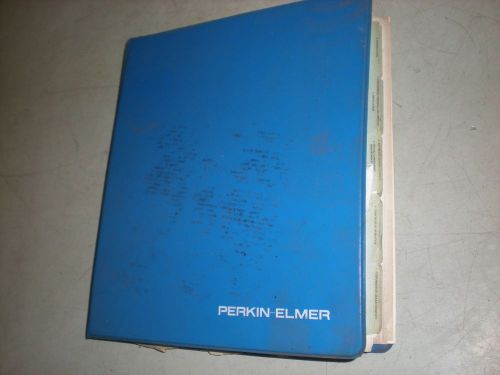 Perkin Elmer Model 5000 Atomic Absorption Spectrophotometer Manual