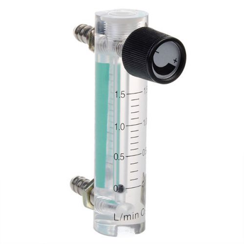 Oxygen air flow meter gas flowmeter regulator with copper connector 0.1-1.5l for sale