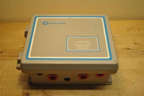 Controlotron System 1010 Multifunction Ultrasonic Flowmeter 1010ENE-T2KBS