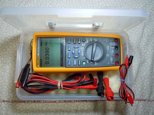 Fluke 289 true rms multimeter with leads + temp probe + free storage case. for sale