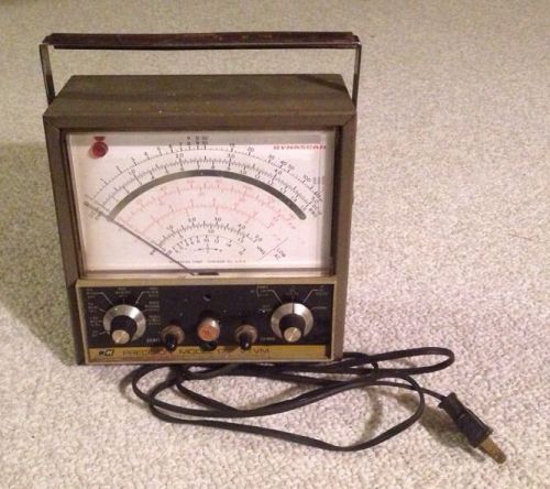 Dynascan corp, b&amp;k tester model 177vtvm vacuum tube volt ohm bk b/k for sale