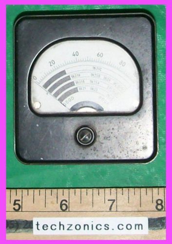 Rare weston electric microwave mixer diode meter/gauge: 1n21,1n23,1n25,1n26,1n28 for sale