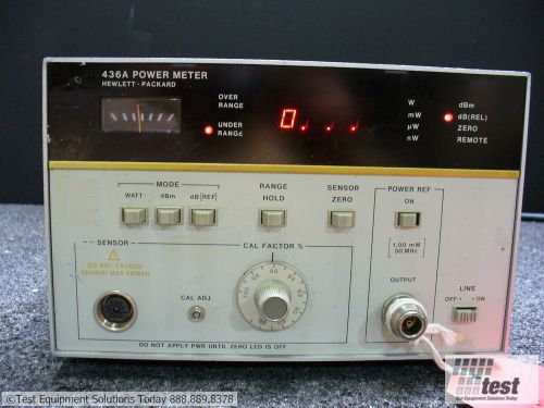 Agilent hp 436a power meter  id #24245 test for sale