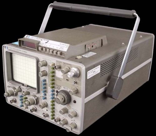 Hp agilent 1725a 275mhz 2-ch oscilloscope +opt 034 time interval multimeter dmm for sale