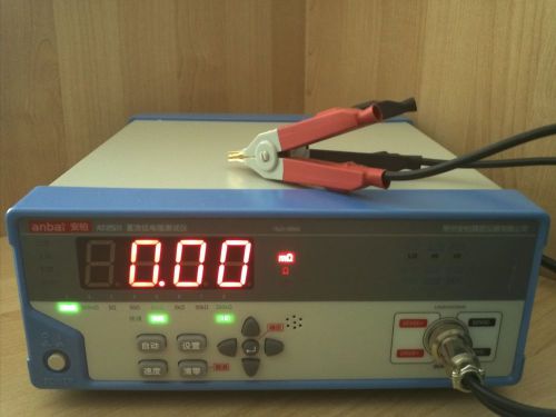 New dc 10u ohm/ 10 micro-ohm /low resistance ohmmeter/meter, milli-ohmmeter for sale