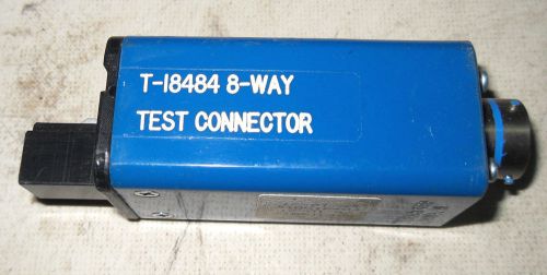 (O4-5)  1 NEW TESTRON T-18484 8 WAY TEST CONNECTOR