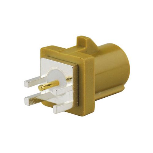 Fakra &#034;k&#034; pcb mount plug male end launch connector curry radio with ip output for sale
