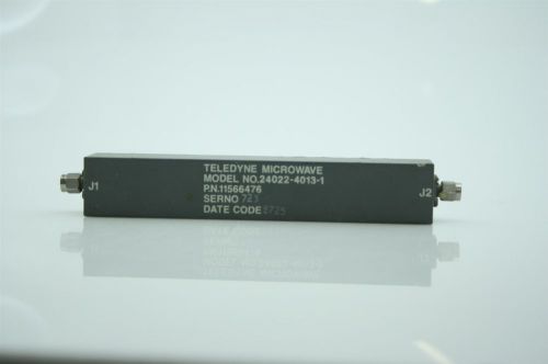 Teledyne rf bandpass filter 9515mhz/600mhz bw receiver sma  tested good for sale