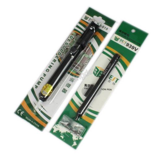 Solder Desoldering Desolder Pump Gun Sucker + IC SMD Vacuum Sucking Pen Remover