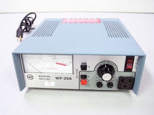 VIZ WP-29A MONITOR ISO-V-AC AC POWER SUPPLY 120 VAC