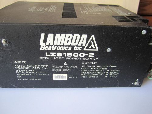 Lambda Electronics LZS 1500-2 Power Supply