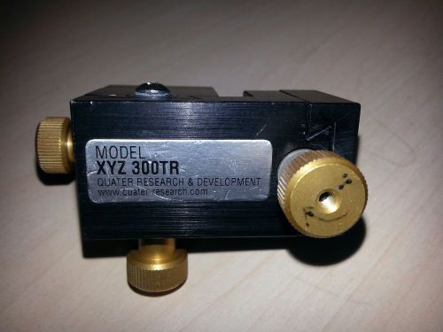 Quater xyz 300tr test micropositioner micromanipulator translation stage probe for sale