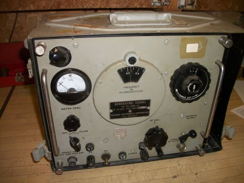 Vintage Polarad Model SG-55 URM-34 Signal Generator
