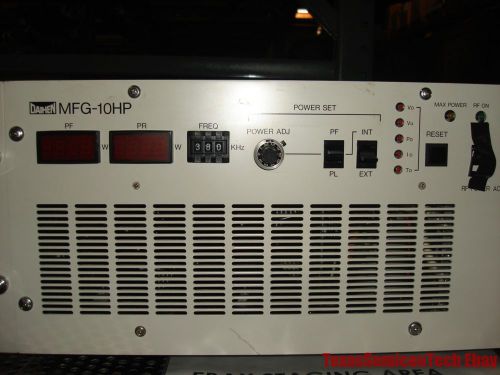 Daihen OTC MFG-10HP - 200VAC RF Power Generator Supply - Used Tested Working
