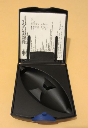 Bruel &amp; Kjaer microphone 4189 case / plastic box