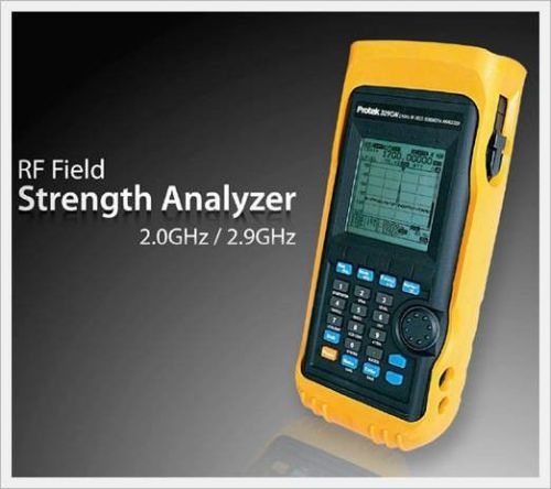 Protek 3290n , rf field strength analyzer, 100khz to 2900mhz +counter+ rs-232 . for sale