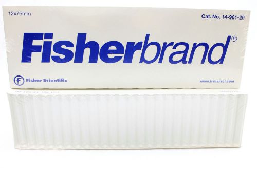 Fisherbrand disposable glass culture tube 450 ct blood test lab science specimen for sale
