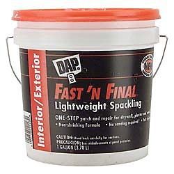 Dap 12143 1 gallon fastn final spackling interior and exterior for sale