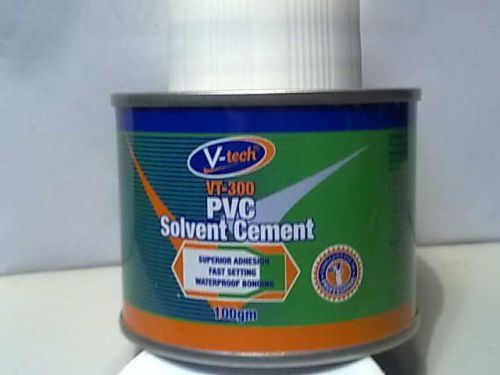 100g/ 3.5 oz PVC Solvent Cement with built-in brush