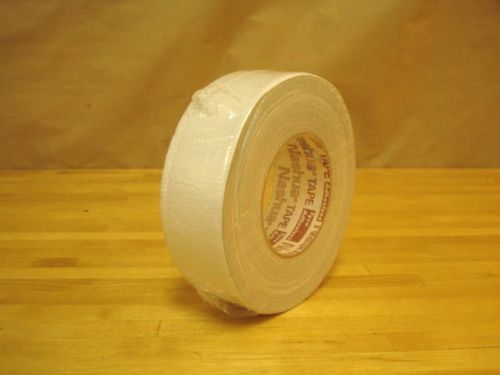 5 Rolls - Nashua 398 White Duct Tape, 48mm x 55m, 11 mil  | (27A)