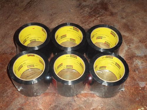 6 rolls - 3m scotch 373 hp invent 72mm x 50m  (2.83&#034;) carton sealing tape-new for sale