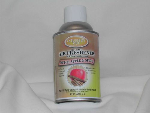 Country vet metered air freshener 5.3oz dutch apple scent no cfc&#039;s *lot of 3* for sale