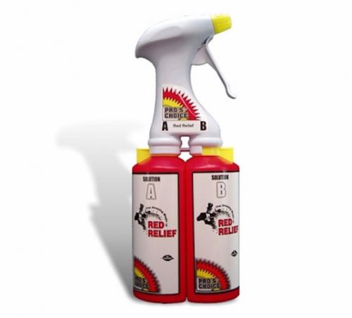 Cti- pros choice- red relief dual chamber trigger sprayer for sale