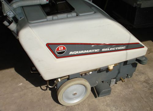 Advance aquamatic selectric self-propelled carpet cleaning machine, model 263501 for sale