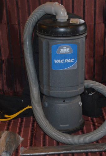 Windsor vac pac backpack vacuum cleaner for sale