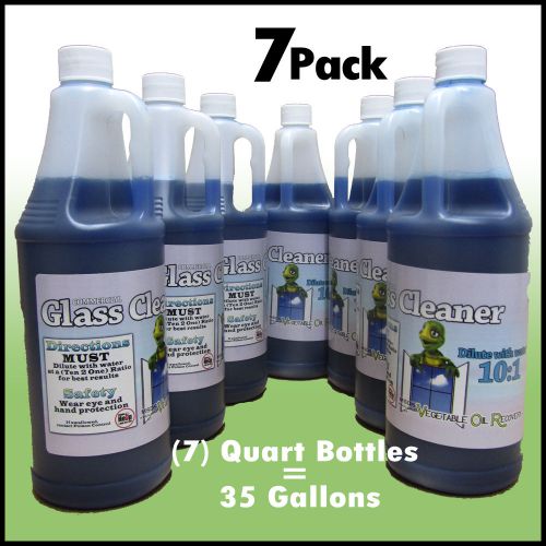 Commercial glass cleaner    35gallons, dilutes to 350gallons finished product for sale