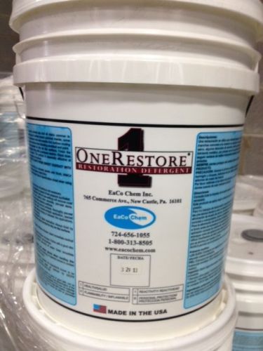 5 gal - onerestore professional grade restoration cleaner &amp; stain remover for sale