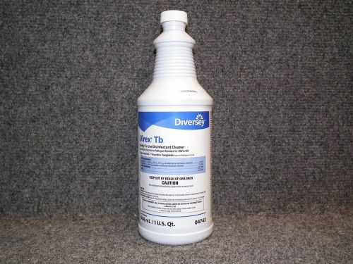 Diversey 04743 virex tb disinfectant cleaner tuberculocidal virucide fungicide for sale