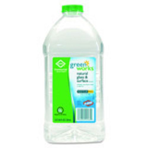 Green Works Glass/Surface Cleaner, 64 Oz. Refill