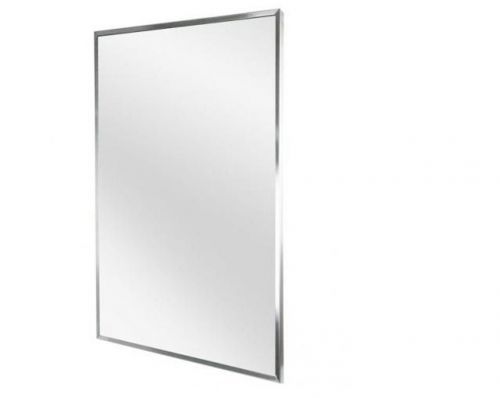 ASI Stainless Steel Channel Frame Mirror 0620-1824stainless steel frame