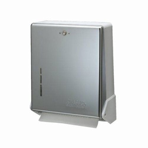 True fold metal front cabinet paper towel dispenser (san t1905wh) for sale