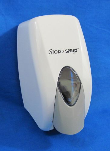 STOKO SPRAY 400 ml Wall Mount Soap / Hand Sanitizer Dispenser - White -FREE SHIP