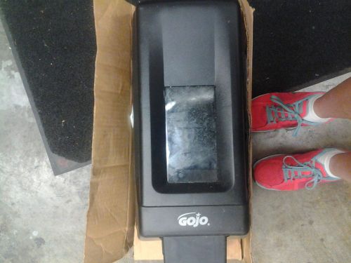 Gojo 7500-01 black abs high impact 5000ml plastic soap dispenser for sale