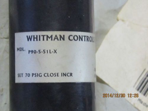 WHITMAN CONTROLS CORP. QUICK RELEASE VALVE P90-5-51L-X