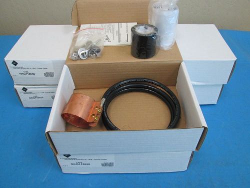 Lot of 6 NK Standard Ground Kit For 1-5/8&#034; Coaxial Cable NKG115850 - NEW
