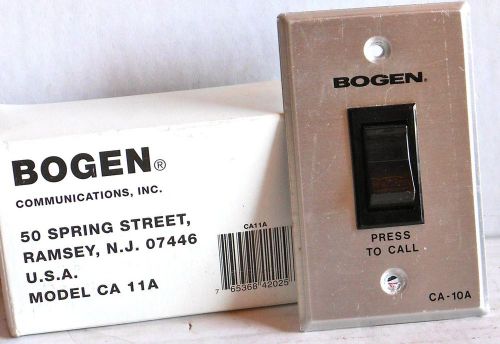 BOGEN COMMUNICATION CALL-IN TWO POSITION SWITCH, FOR USE WITH PI35A AND SIEDA IN