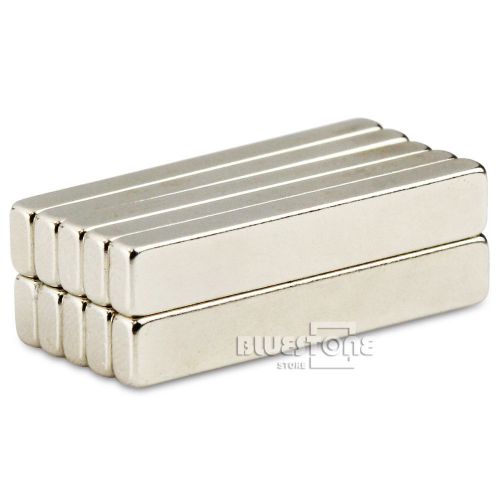 10Pcs Strong N50 Block Neodymium Bar Cuboid Magnets 30 x 5 x 3mm Rare Earth