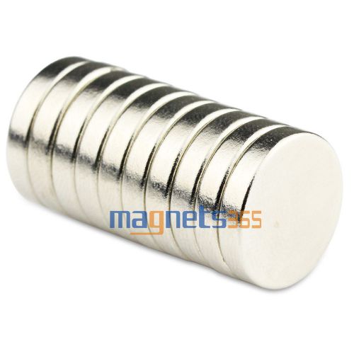 10pcs n35 silver super strong round disc rare earth neodymium magnets 14 x 3mm for sale