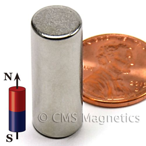 Neodymium disk magnets n42 3/8x1&#034; ndfeb strong rare earth magnets 1 pc for sale