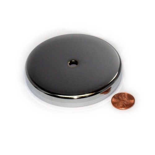 Cms magnetics® 3.2&#034; round base magnet rb80 100 lb holding power 96-counts for sale