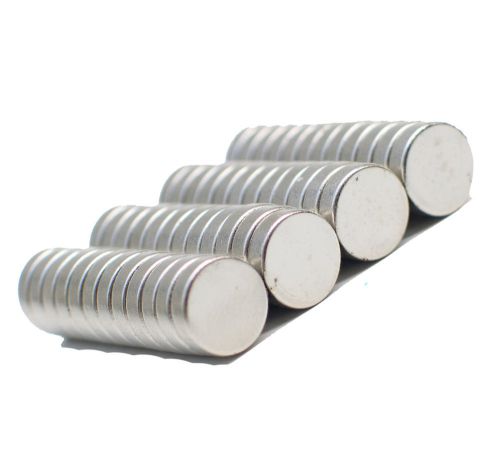 10pcs Strong Disc Round Rare Earth Permanent Nd-Fe-B Neodymium Magnets D10x3mm