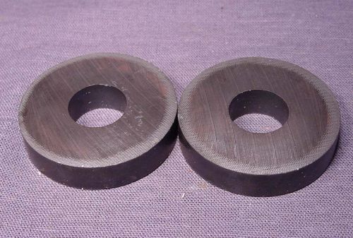 Two super strong ceramic circular magnets, organize tools science experiment #9 for sale