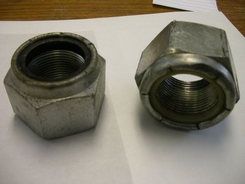 Nylon Locknut Steel 1-1/2&#034;-12 (*package of 2)