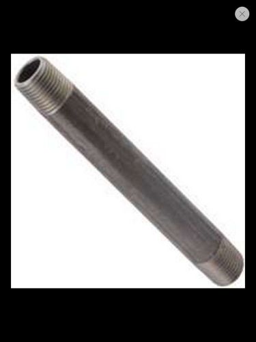 4 lot 1/4x12 inch 1/4&#034; x 12&#034; black pipe nipple metal for sale