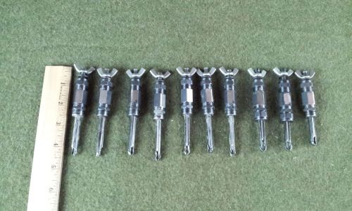 Wedgelock temporary fasteners 5/16&#034; 0-1&#034;&amp; 1/2 - 1-1/2&#034;grip used lot of 10 for sale